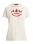 Lauren Ralph Lauren Tričko  krémová / čerešňová