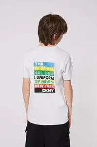 DKNY Dětské bavlněné tričko Dkny