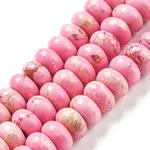 Synthetic Imperial Jasper Dyed Beads Strands