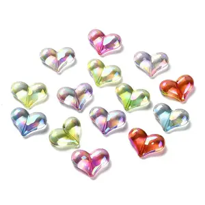 UV Plating Transparent Acrylic Beads