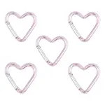 5Pcs Zinc Alloy Spring Gate Rings