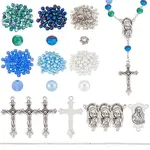 DIY Rosary Beaded Style Necklaces Bracelet Making Kit