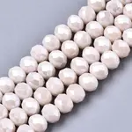 Electroplate Glass Beads Strands
