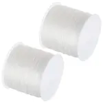 2 Rolls Flat Elastic Crystal Spandex String