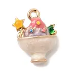 Alloy Enamel Pendants