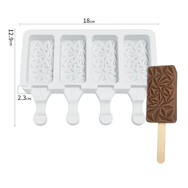 Silicone Ice-cream Stick Molds