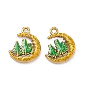 304 Stainless Steel Enamel Pendants