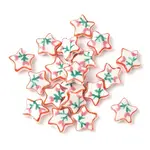 Flower Theme Handmade Porcelain Beads