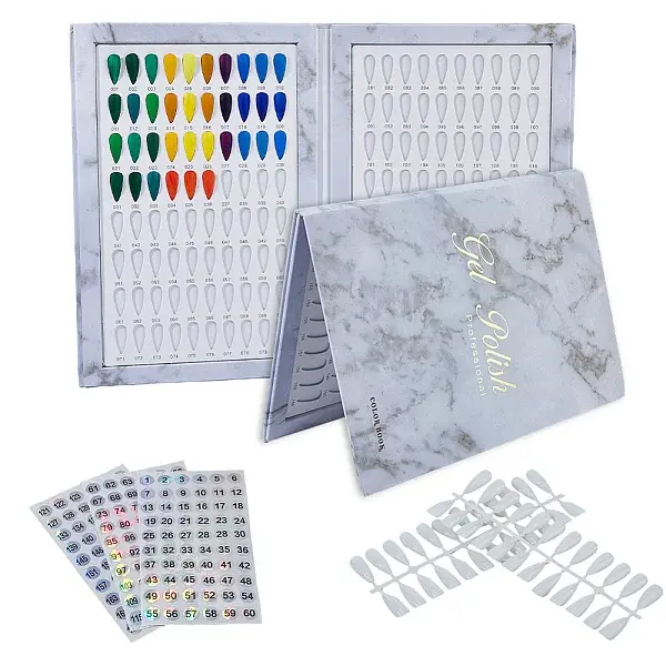 Paper with Plastic Practice False Nail Tips