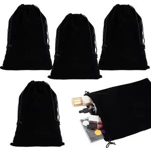 Velvet Cloth Drawstring Pouches