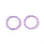 Spray Painted Iron Open Jump Rings