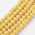 Natural Mashan Jade Round Beads Strands