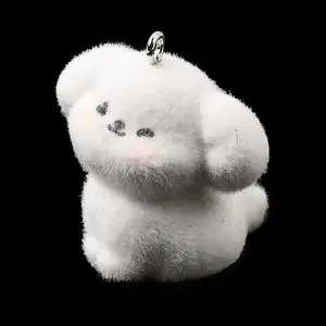 Flocking Opaque Resin Pendants