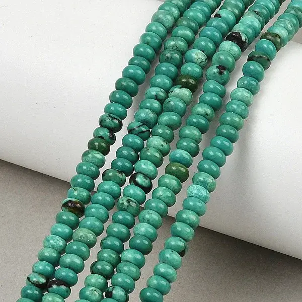 Dyed Natural Magnesite Beads Strands