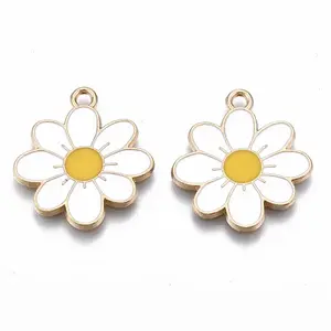 Eco-Friendly Alloy Enamel Pendants