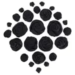 26Pcs 4 Style Satin Cloth Ornament Accessories