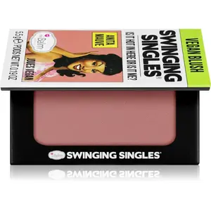 theBalm Swinging Singles Blush kompaktní tvářenka odstín Anita Mauve 5.5 g