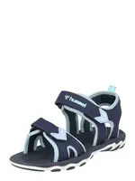 Hummel Otvorená obuv  námornícka modrá / svetlomodrá