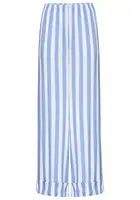 s.Oliver Pyžamové nohavice  modrá / šedobiela