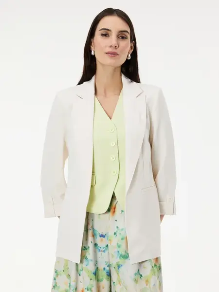 Krémové dámské sako ORSAY