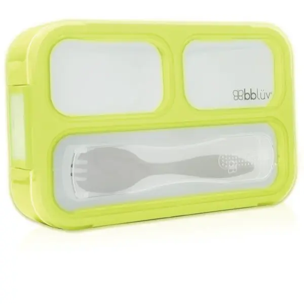 BBLÜV Bentö svačinový box Lime 1 ks