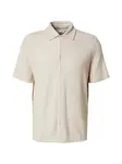 DAN FOX APPAREL Košeľa 'Albert'  béžová