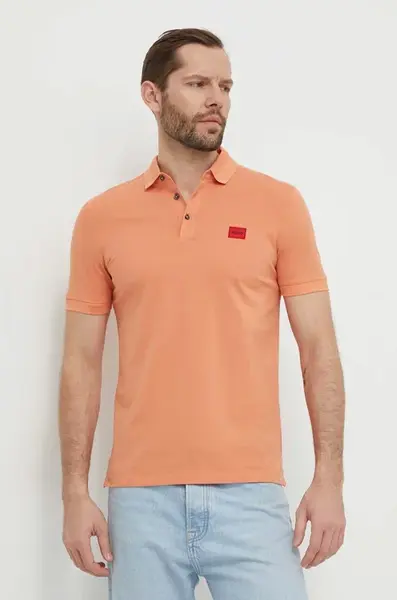 HUGO  Bavlněné polo tričko