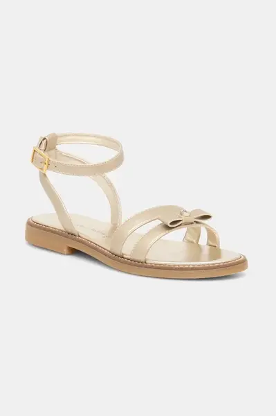 Sandály Calvin Klein Jeans zlatá barva, V4A2-83052