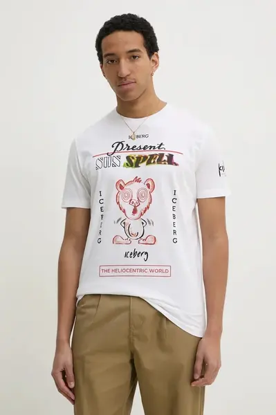 Bavlněné tričko Iceberg