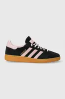 Semišové tenisky adidas Originals Handball Spezial černá barva, IE5897