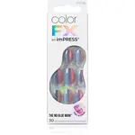 KISS Color FX im Press umelé nechty samolepiace Fly Up 30 ks