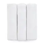 Petite&Mars Moussy látkové plienky Total White 68 x 68 cm 3 ks