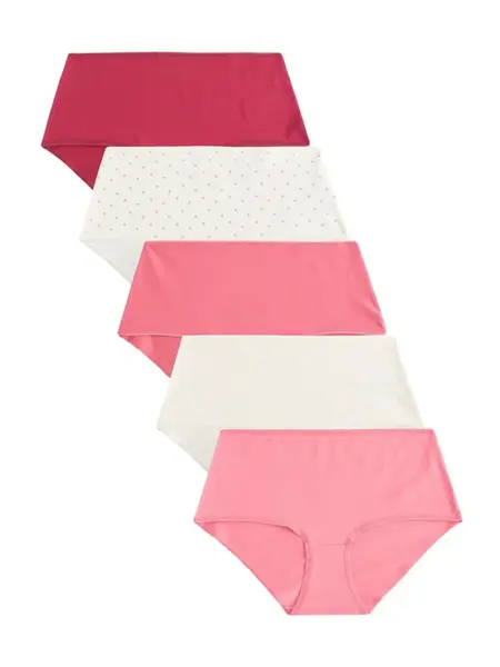 Next Nohavičky  purpurová / staroružová / svetloružová / tmavoružová / biela ako vlna