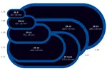 Záplata ZS 9 na opravu duší - 32x16 mm - 1 kus - Ferdus 1.15 Varianta: ZS 10 na opravu duší - 50x25 mm. 1 ks
