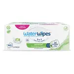 WATERWIPES Ubrousky vlhčené hydrating clean bez obsahu plastů 360 kusů
