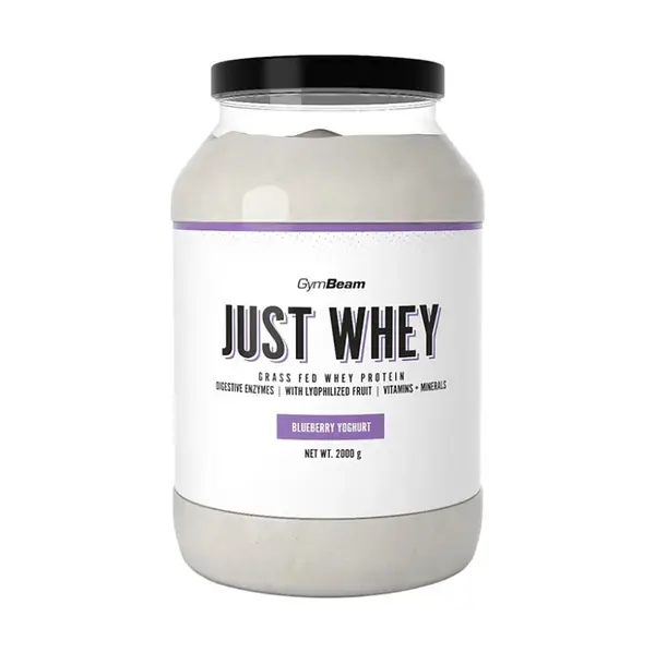 GYMBEAM Protein just whey borůvkový jogurt 2000 g