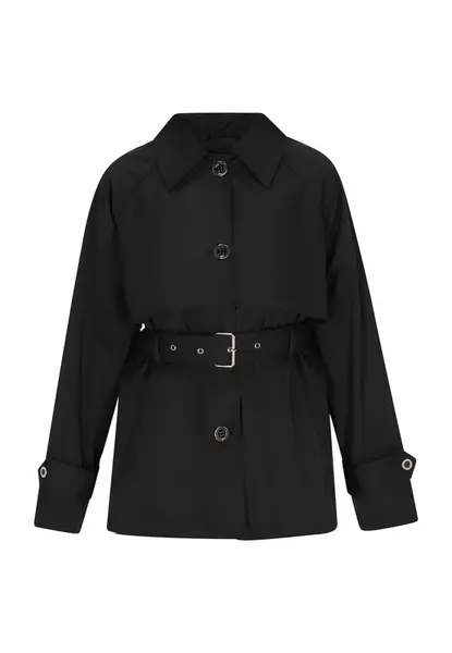 faina Prechodný kabát 'Outwear'  čierna
