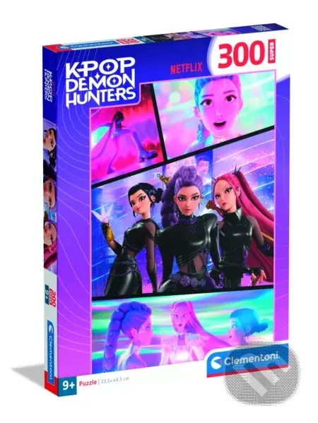 Puzzle 300 ks SUPER KPOP Demon Hunters