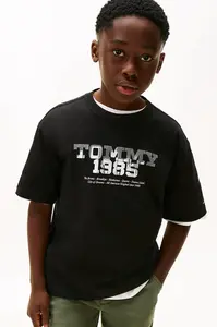 Dětské bavlněné tričko Tommy Hilfiger