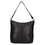 Kožená dámska kabelka Mustang Vella - čierna