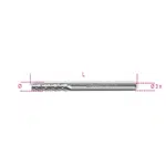 Beta tools Rotační pilník z tvrdokovu, 426MD-3/CP3