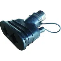 Castex Adaptér pro odsavač spalin a výfukových plynů, 100 mm - CAE-105-100