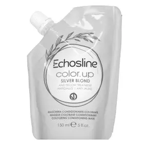 Echosline Color.up Colouring Conditioning Mask vyživující maska s barevnými pigmenty pro oživení barvy Silver Blond 150 ml