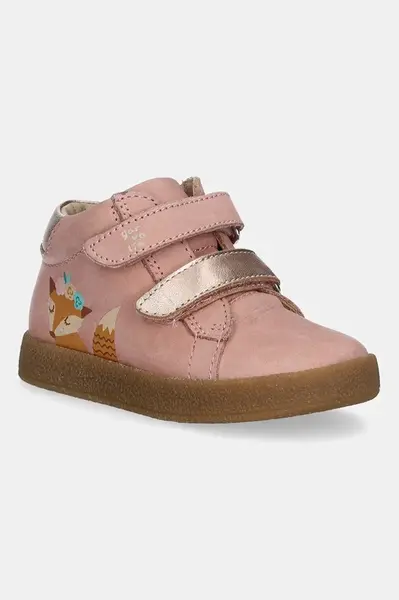 Dětské nubukové polobotky Garvalin