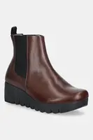 Kožené kotníkové boty Fly London VAZE177FLY