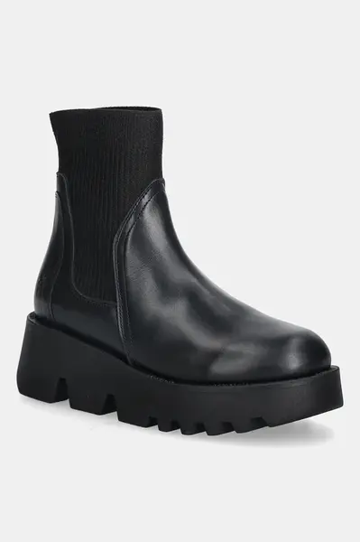 Kožené kotníkové boty Fly London ZOOL317FLY