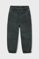 Dětské kalhoty Mayoral černá barva, 4558