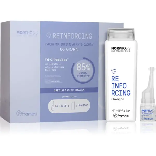 Framesi Morphosis Reinforcing sada pro podporu růstu vlasů 2 ks