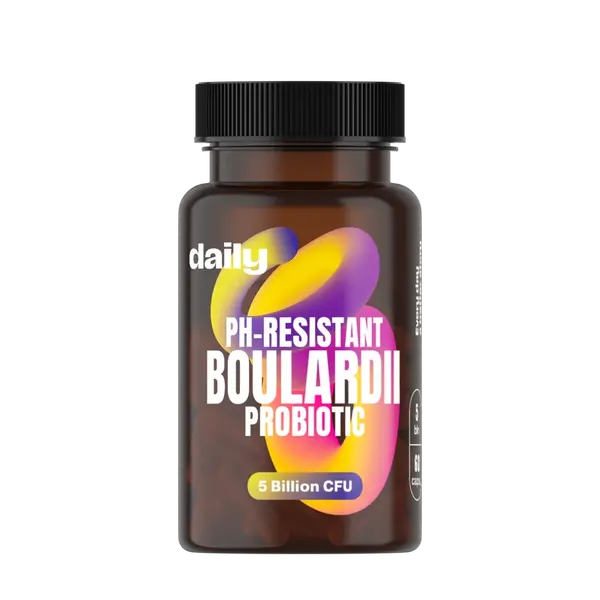 DAILY pH-Resistant Boulardii Probiotic 60 kapslí