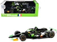 Dallara IndyCar 77 Romain Grosjean "DNS Filter" Juncos Hollinger Racing "NTT IndyCar Series" (2024) 1/18 Diecast Model Car by Greenlight